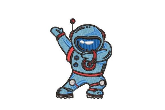 Astronaut Dabbing: Playful Space Charm for Handmade Gifts