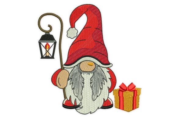 Christmas Lantern Gnome