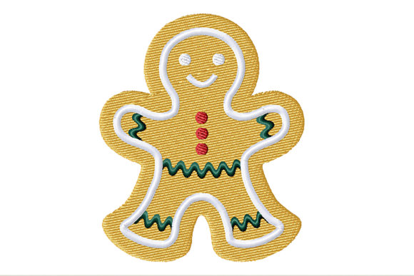 Gingerbread Man Christmas Baking