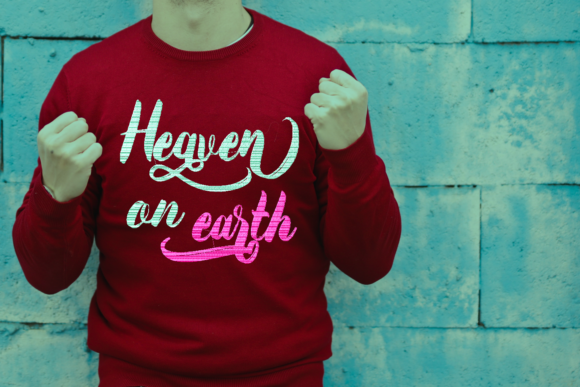 Heaven on Earth Embroidery Design