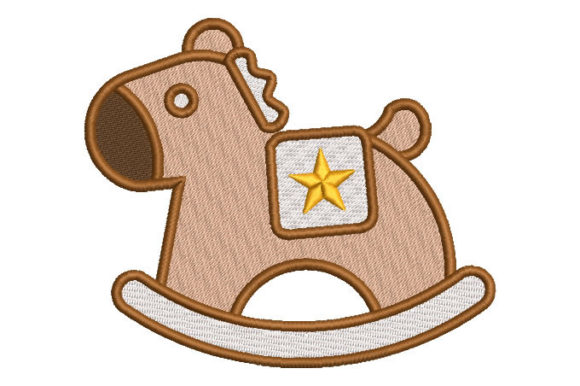 Horse Toy with Star