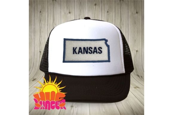 Kansas Patch: A Charming State Pride Embroidery Design
