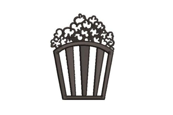 Popcorn: A Sweet, Stitch-Worthy Embroidery Design