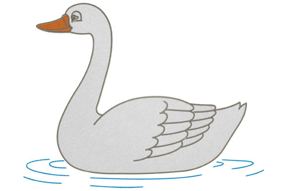 Swan in the Lake