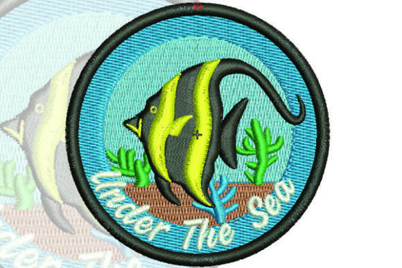 Under the Sea Embroidery Design