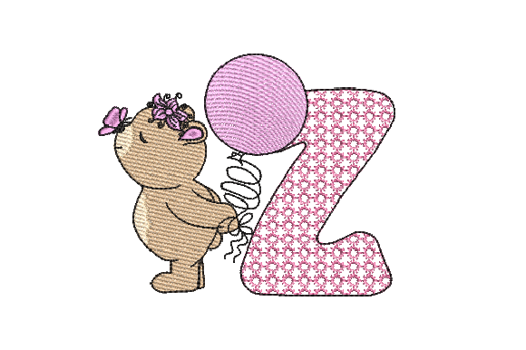 Z Girl Teddy: A Seasonal Embroidery Review